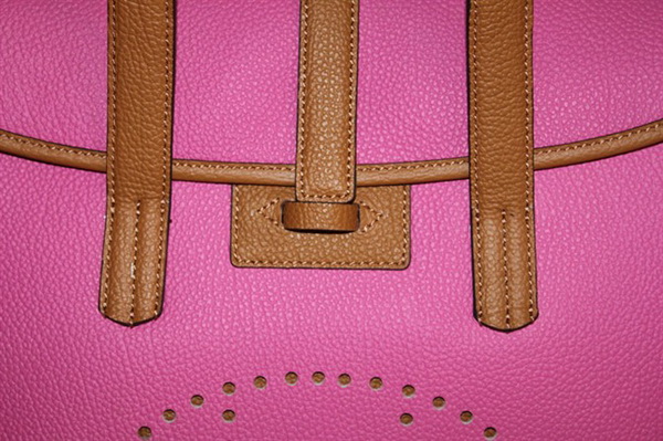 Best Hermes FeuDou Bag Peach 509095 - Click Image to Close